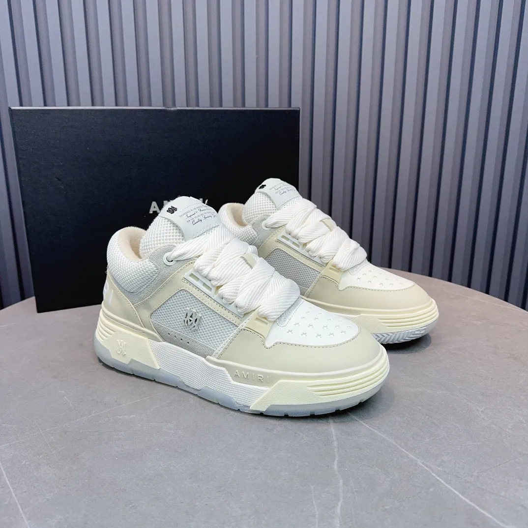 Men's shoes 💰660💰 AMIRI AMIRI trendy brand hot sale 🔥 Available all year round, couples 💑 Official website synchronization Imported fabrics 1⃣️ vs 1⃣️ replica, original factory special original sole, 35-45 (45. non-refundable)
